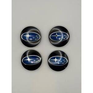 OEM Set of 4 Subaru Legacy Impreza Outback XV Crosstrek WRX 12-17 CENTER CAPS